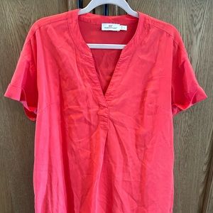 Vineyard Vines Margo Shirt Dress in a beautiful coral color!